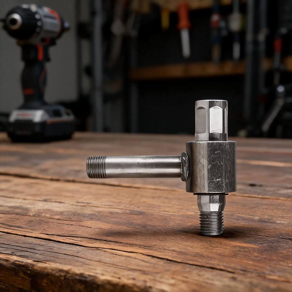 وصلة دوارة معدنية للحقن والتبر - مراجعة Reciprocating Saw Attachment Drill وسعره